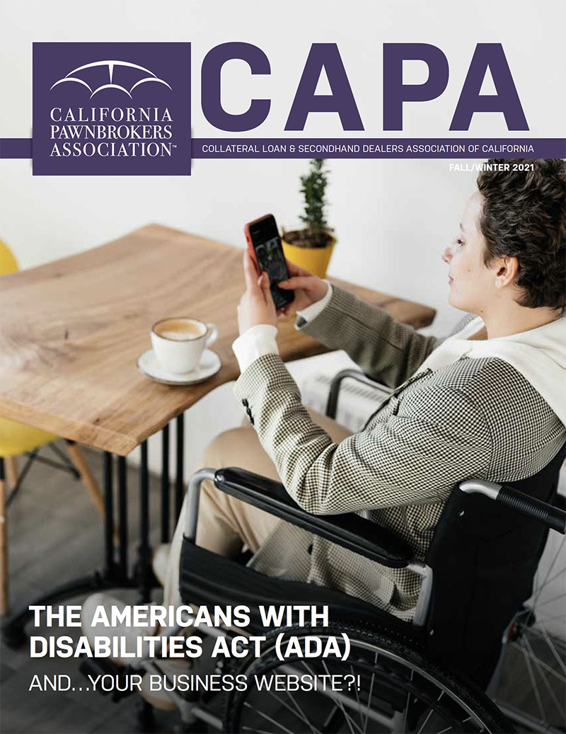 CAPA Fall/Winter 2021 Newsletter