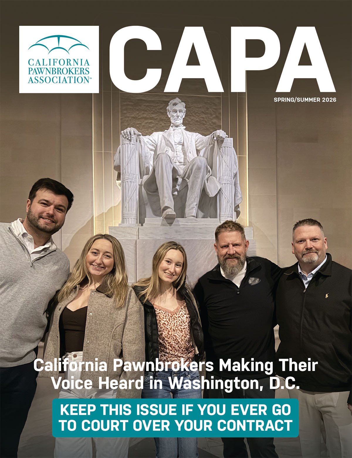 CAPA Spring/Summer 2026 Newsletter